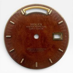 Vintage Rolex Day-Date President 36 Burl Wood Dial.