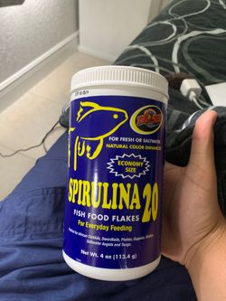 Zoomed spirulina 20 4oz bottle