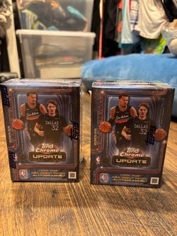 Topps Chrome Update Series NBA Basketball Blaster Box (4 available)