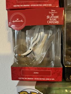 Zero Christmas tree ornament
