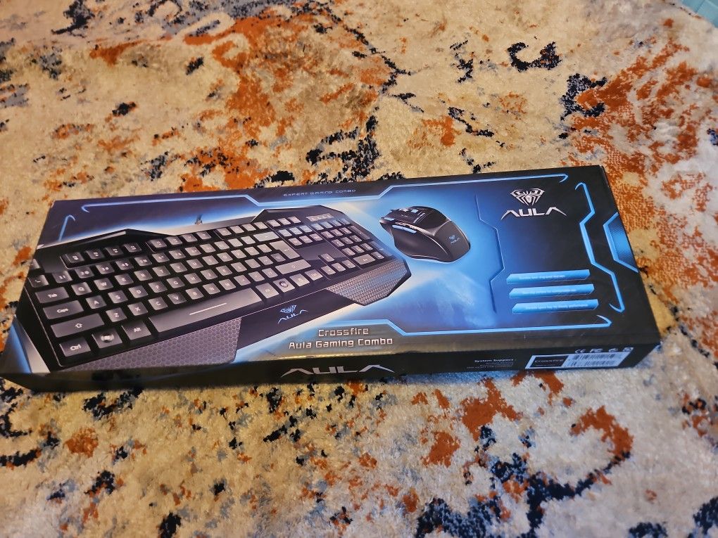 AULA GAMING KEYBOARD AND MOUSE