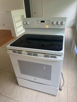 GE range cooktop stovetop with oven