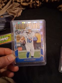 Chargers quarterback Jusrin Herbert dominators card