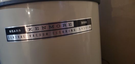 Central vacuum cleaning system