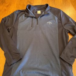 Men’s Callaway Quarter Zip Shipping Available