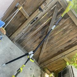 Extended electric saw