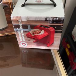 Electric Automatic Dumpling Maker Machine Red Brand New in Box