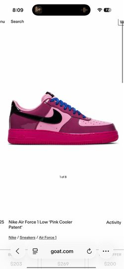Nike Air Force 1 low QS pink cooler