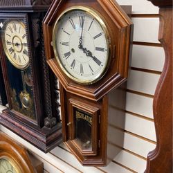 Westminster Chime Clock And Different Clocks 