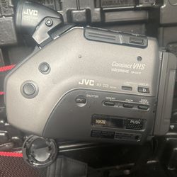 JVC Compact VHS Camcorder With Battery And Carrying Case Included. No Charger