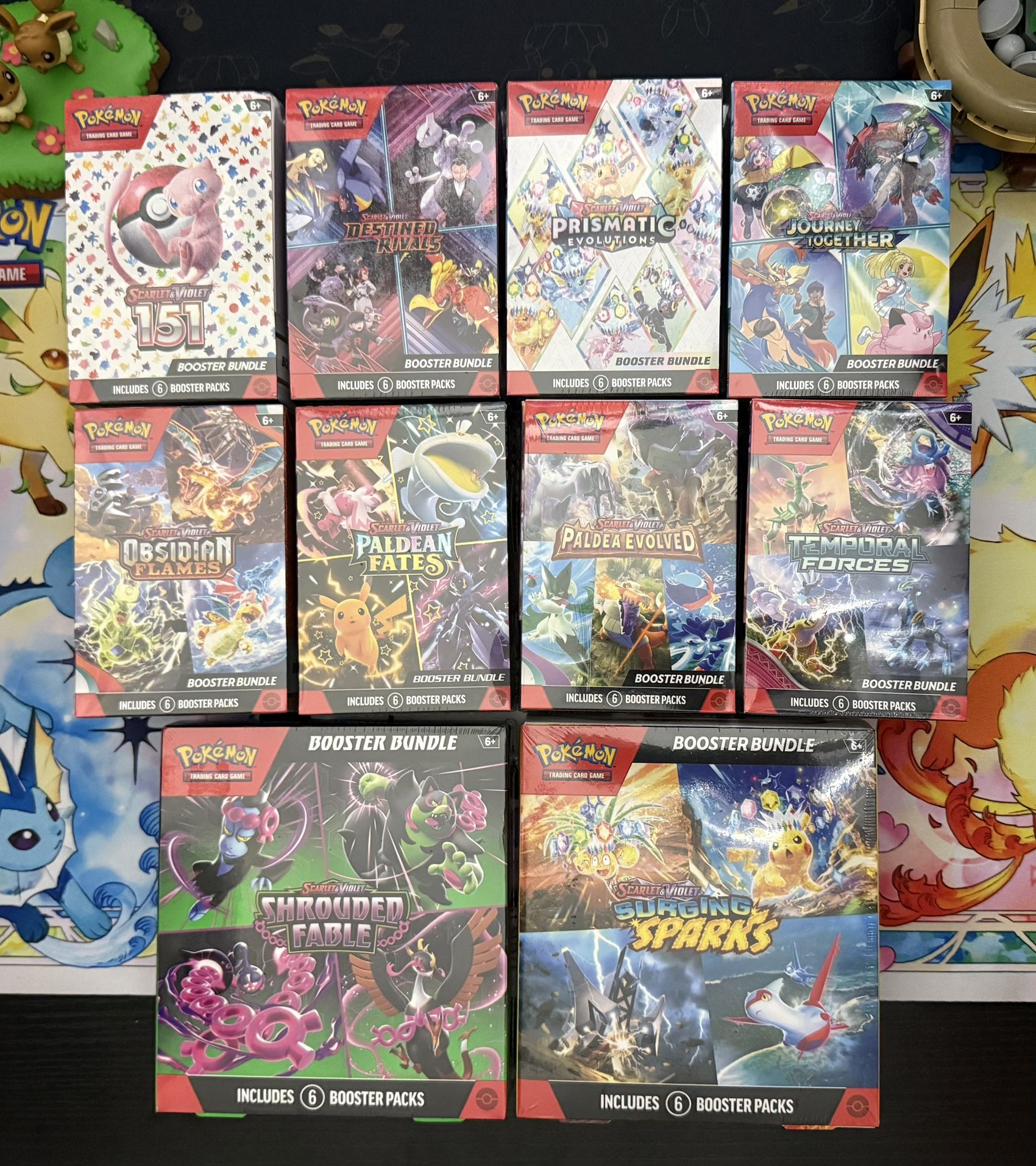 Various Pokemon Booster Bundles