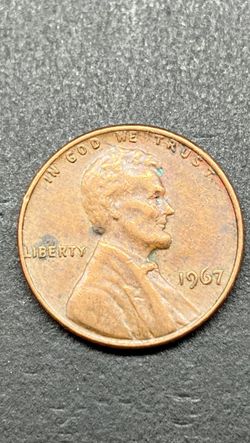 1967 No Mint Error Penny