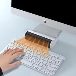 Desk Electric Heater. Warm air fan, small office, silent, mini household miniature heater