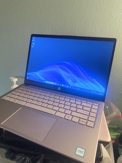 Rose gold laptop hp 14