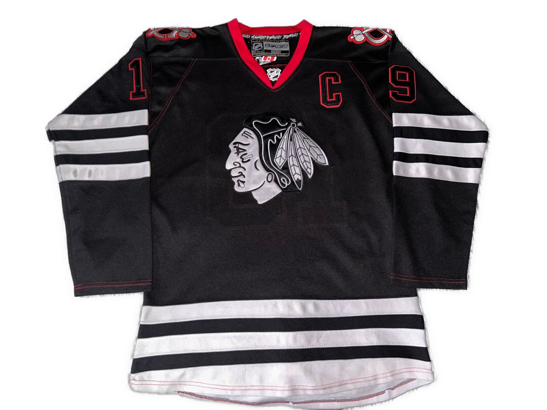 Reebok NHL Chicago Blackhawks Jonathan Toews Hockey Jersey Size XL