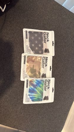 Brand New Neck Gaiters Lot of 3/$30! Multiple Patterns!