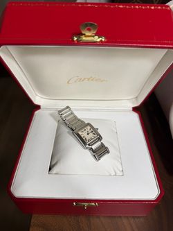 Cartier tank womens watch