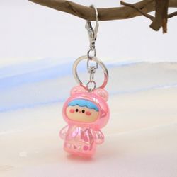 Glow In The Dark Cartoon Doll Key Chain