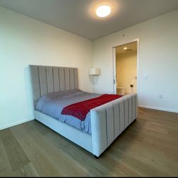 Queen Bed Venus Upholstered