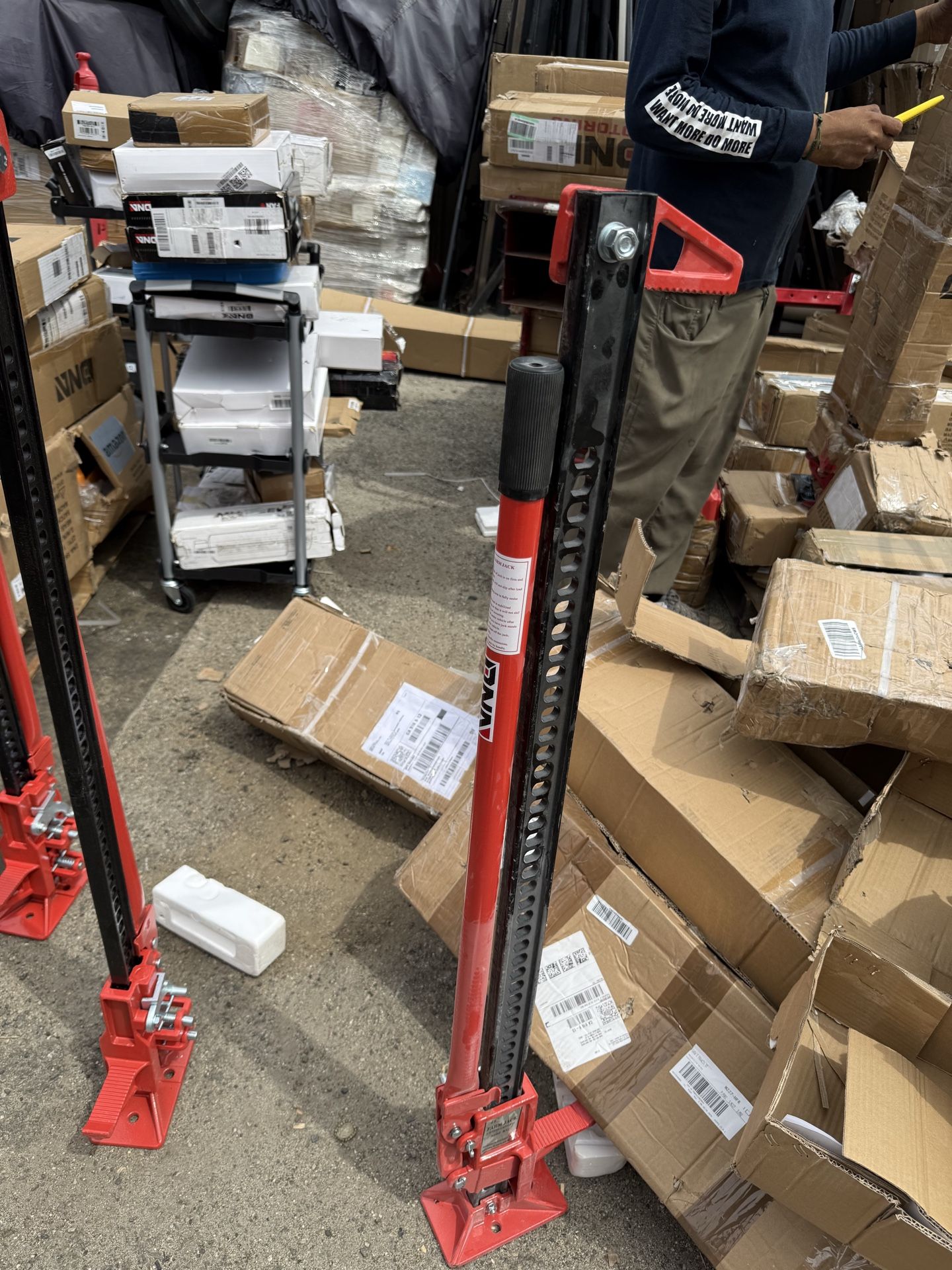 Farm jacks 48” 3000lbs heavy duty red