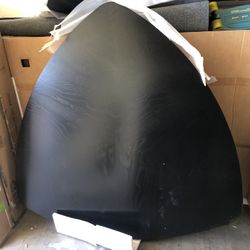 New Black Round Triangle Dining Table- 54” In Diameter
