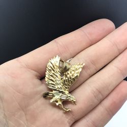 Gold Eagle Pendant New 10K 