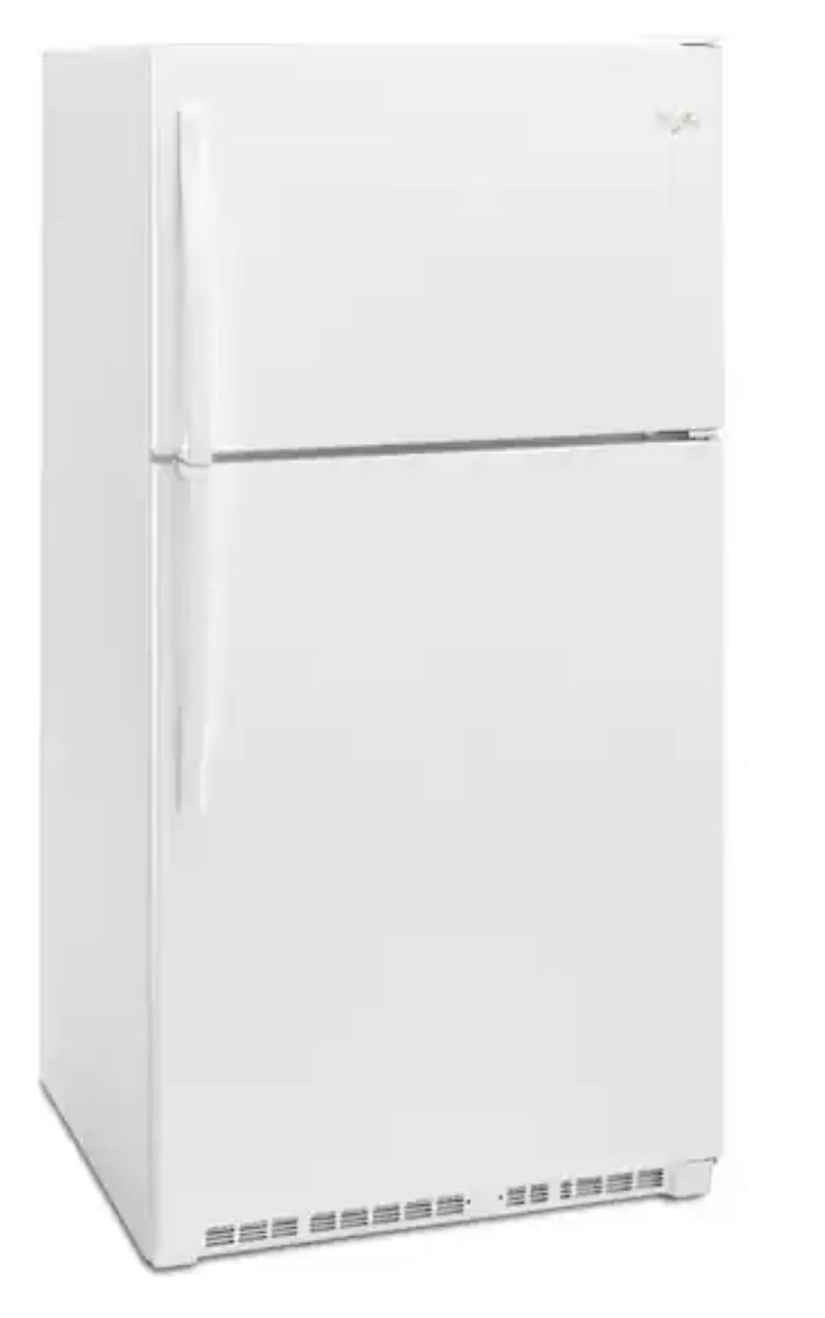 Whirlpool 20-cu ft Wide top Refrigerator 
