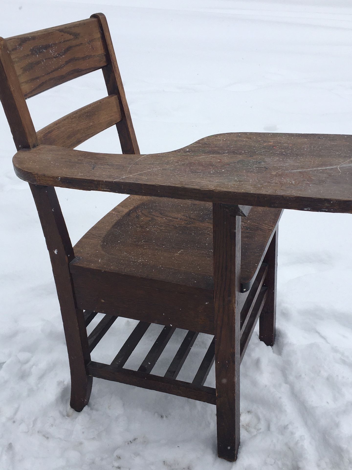 Vintage Desk / Chair