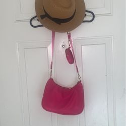 Hot Pink Shoulder Bag