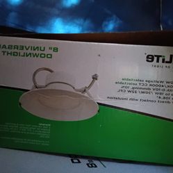 Max Lite 8 " Universal Downlight  6 Total.