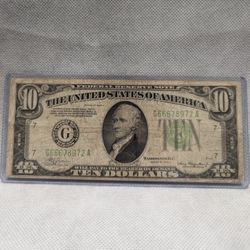 $10 1934A Chicago F. Reserve Note 