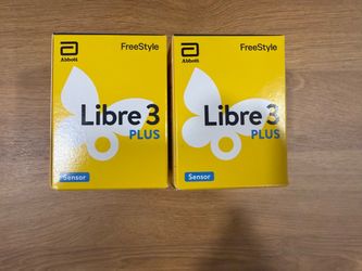 Abbott FreeStyle Libre 3 Plus Sensor – 15-Day CGM – New & Sealed – Exp 05/2027 (2 Pack)