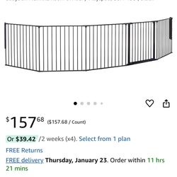 Baby Or Dog Gate In White 