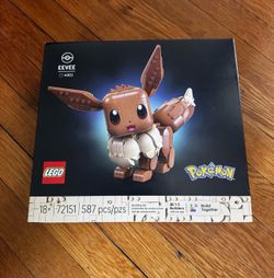 Eevee Pokemon Lego Set