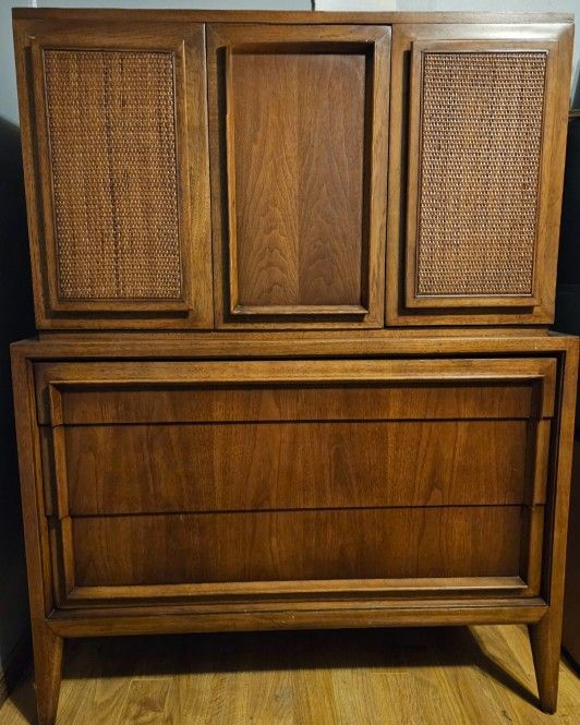 Mid Century Modern Tall Dresser 2 Identical Pieces Listed At $600 Each