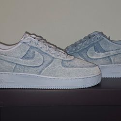 Ja Morant Denim Airforce 1 size 12