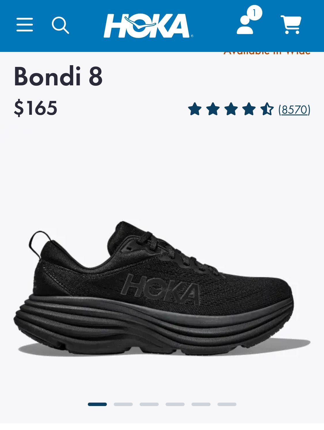 Hoka Bondi 8 Running Shoes