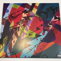 KID CUDI Signed INSANO Translucent Red Vinyl 2LP Record Fingerprints Long Beach SOLD OUT