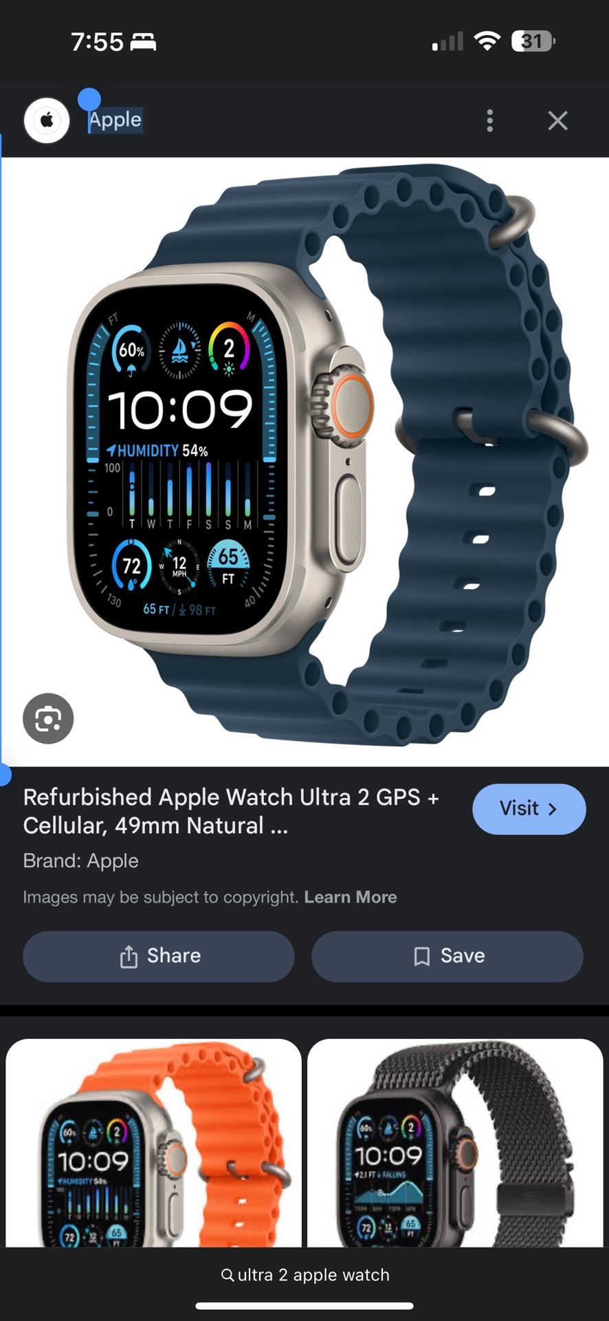 Brand New Apple Watch Ultra 2
