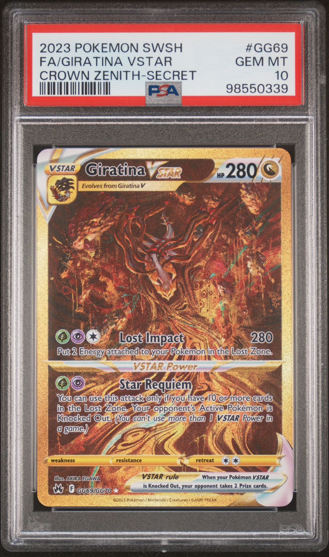 #GG69 FULL ART/GIRATINA VSTAR
