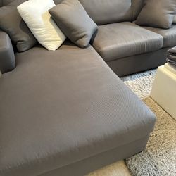 Beautiful Bernardhart Sofa With Chaise Lounge - Retail: $3299