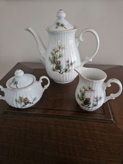 Vintage Japanese Tea/Snack Set
