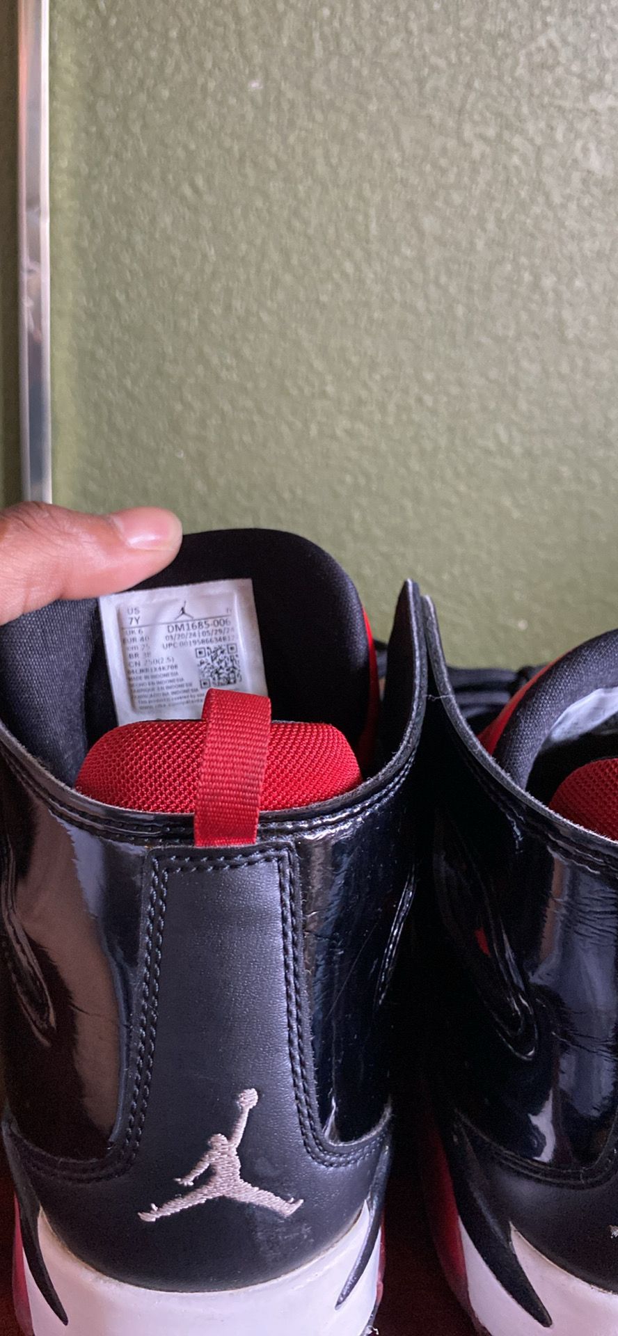 Air Jordan 6 retro black/infared