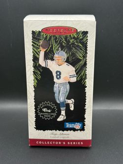 New 1996 Hallmark Keepsake Ornament Team NFL Collector’s Series Troy Aikman