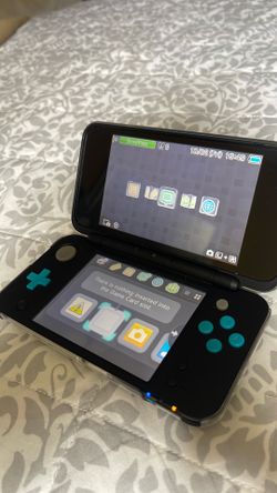 Nintendo 2DS XL Portable Gaming Console, Black & Turquoise