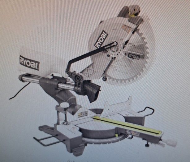 12" Ryobi Miter Saw With Table