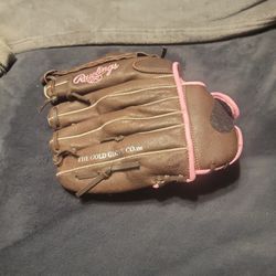 Girls Leather Base Ball Glove