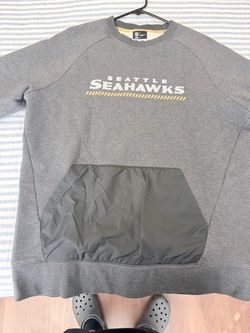 Nike NFL Seattle Seahawks Gray Crewneck Sweatshirt
