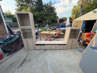 Large Entertainment Center Wall Unit