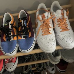 Women’s Shoes Nikes And  Vans 25$/pair